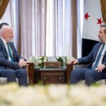 الشيباني يلتقي القائم بأعمال إيرلندا لدى سوريا لبحث العلاقات الثنائية