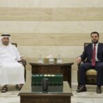 مستشار الشؤون العربية يبحث مع السفير الإماراتي تعزيز العلاقات الثنائية