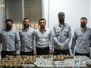 أمانة الجمارك في منفذ جديدة يابوس تضبط 226 قنبلة كانت متجهة إلى لبنان