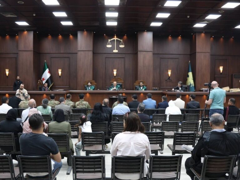 وزارة العدل تعقد الجلسة الثانية من المحاكمات العسكرية الخاصة بأحداث السويداء