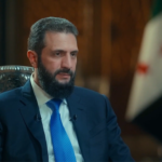 رئيس الجمهورية العربية السورية أحمد الشرع في مقابلة مع قناة الجزيرة