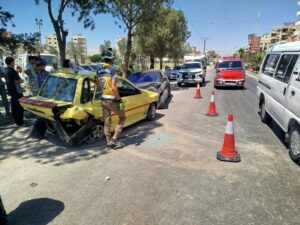وفاتان و19 إصابة بحوادث سير وحرائق خلال يوم واحد في عموم البلاد