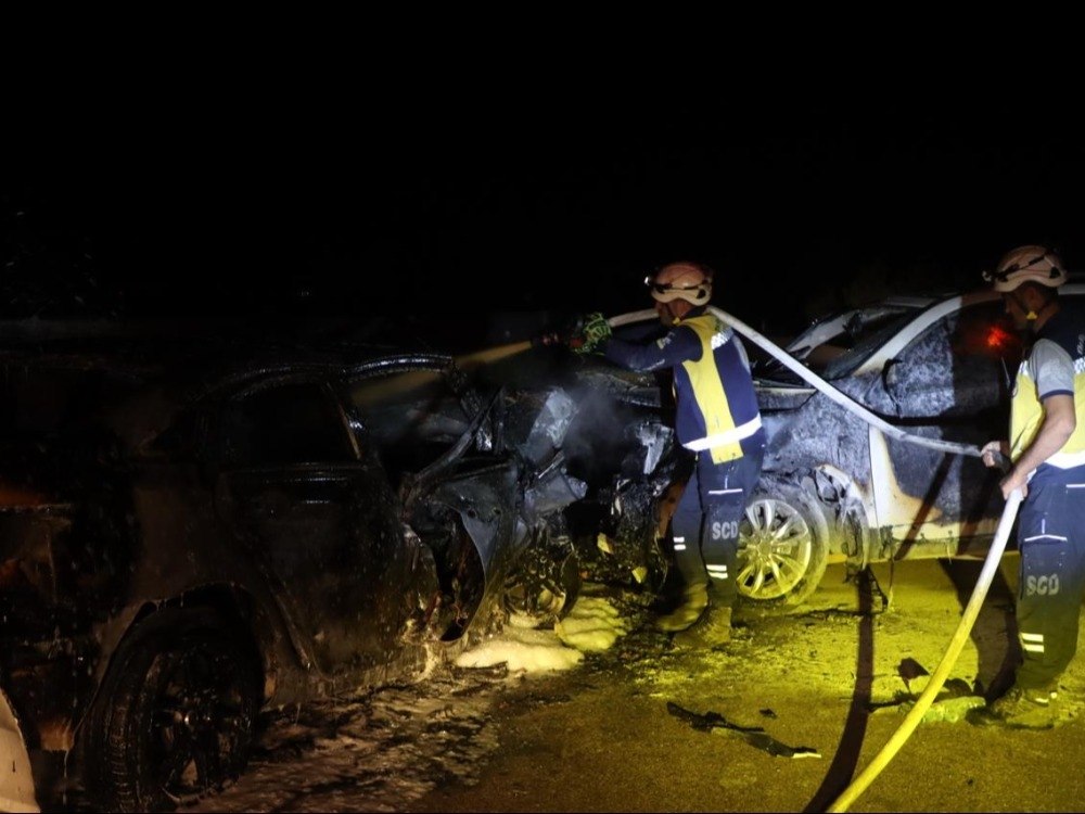 ضحايا في حادث سير لحافلة تقلّ معتمرين على أوتوستراد درعا