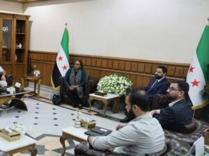 لقاء محافظ طرطوس مع ممثلة صندوق الأمم المتحدة للسكان
