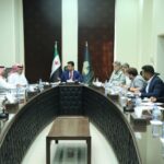 لقاء وزير الصحة مصعب العلي مع وفد مؤسسة البصر العالمية