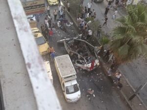 قتلى وجرحى جراء انفجار عبوة بحافلة في جرمانا بريف دمشق