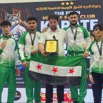 ذهبيتان وفضيتان لنادي نوى في بطولة الكاراتيه بالأردن