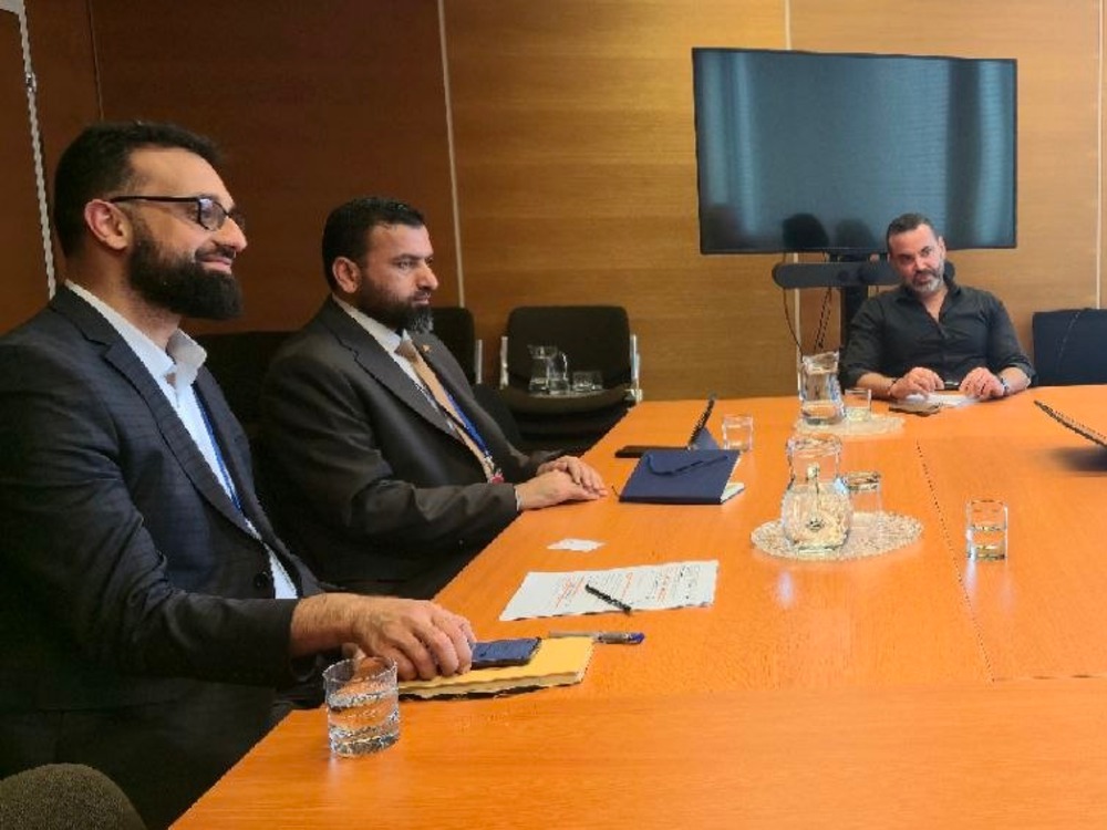 الرقابة والتفتيش تبحث مع وفد إسباني تعزيز التعاون وتبادل الخبرات والمعلومات في فييناالرقابة والتفتيش تبحث مع وفد إسباني تعزيز التعاون وتبادل الخبرات والمعلومات في فيينا