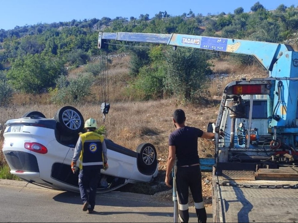 وفاة مواطنَين اثنين وإصابة 21 مدنياً جراء حوادث السير والحرائق في عموم البلاد أمس