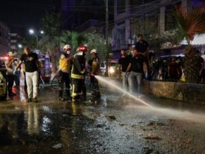 الدفاع المدني للإخبارية: قتيلان و13 جريحاً جراء انفجار جرمانا