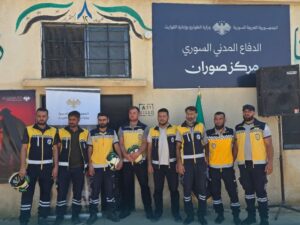 فتتاح مركز لمديرية الطوارئ وإدارة الكوارث في صوران بريف حماة