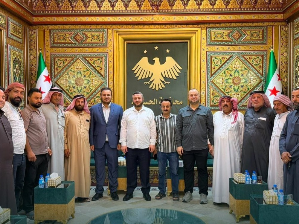 الحسكة- لقاء حكومي لعودة أهالي تل تمر واستمرار تأهيل شبكات الكهرباء