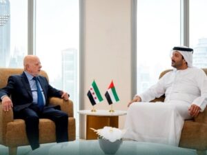 وزير الاقتصاد يبحث مع نظيره الإماراتي توسيع مجالات التعاون والاستثمار بين البلدين