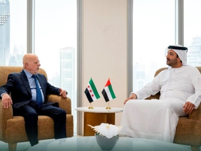 وزير الاقتصاد يبحث مع نظيره الإماراتي توسيع مجالات التعاون والاستثمار بين البلدين