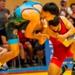 المصارع أحمد ديركي يصل إلى إيطاليا لتمثيل سوريا في تارانتو 2026