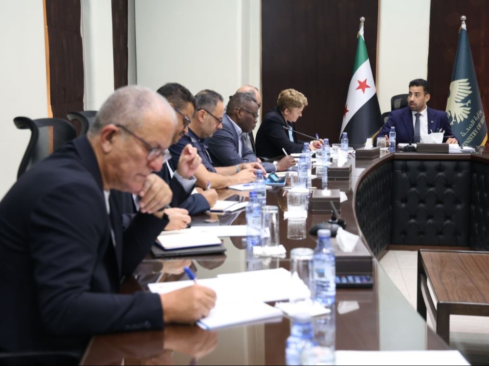 وزير الصحة يبحث مع منظمة الصحة العالمية آليات التعاون لدعم القطاع الصحي