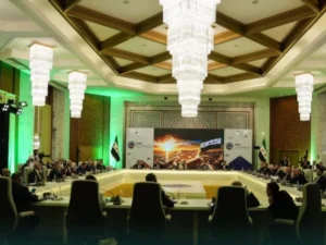 الخبير المالي والاقتصادي محمد ناصر حمو خلال حديثه للإخبارية السورية