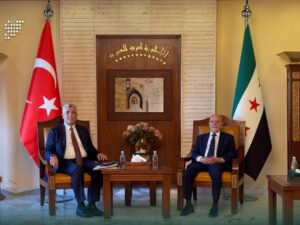 وزير الاقتصاد يستقبل وزير التجارة التركي في دمشق لبحث آفاق الشراكة الاقتصادية