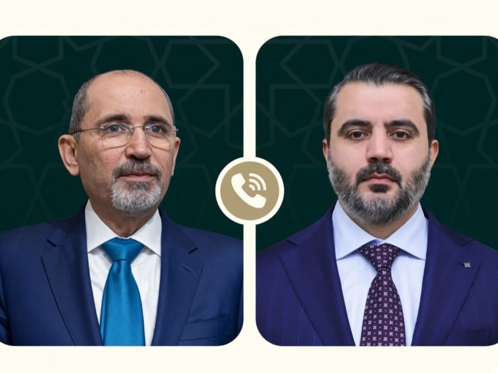 الشيباني يجري اتصالاً هاتفياً مع نظيره الأردني لاستعراض أعمال مجلس التنسيق الأعلى