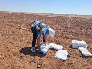 مديرية الطوارئ والكوارث تستجيب لـ3 بلاغات عن مخلفات حرب في درعا