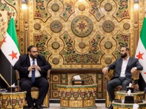 محافظ دير الزور يبحث مع نائب وزير الاقتصاد والمدير العام واقع القطاع الصناعي