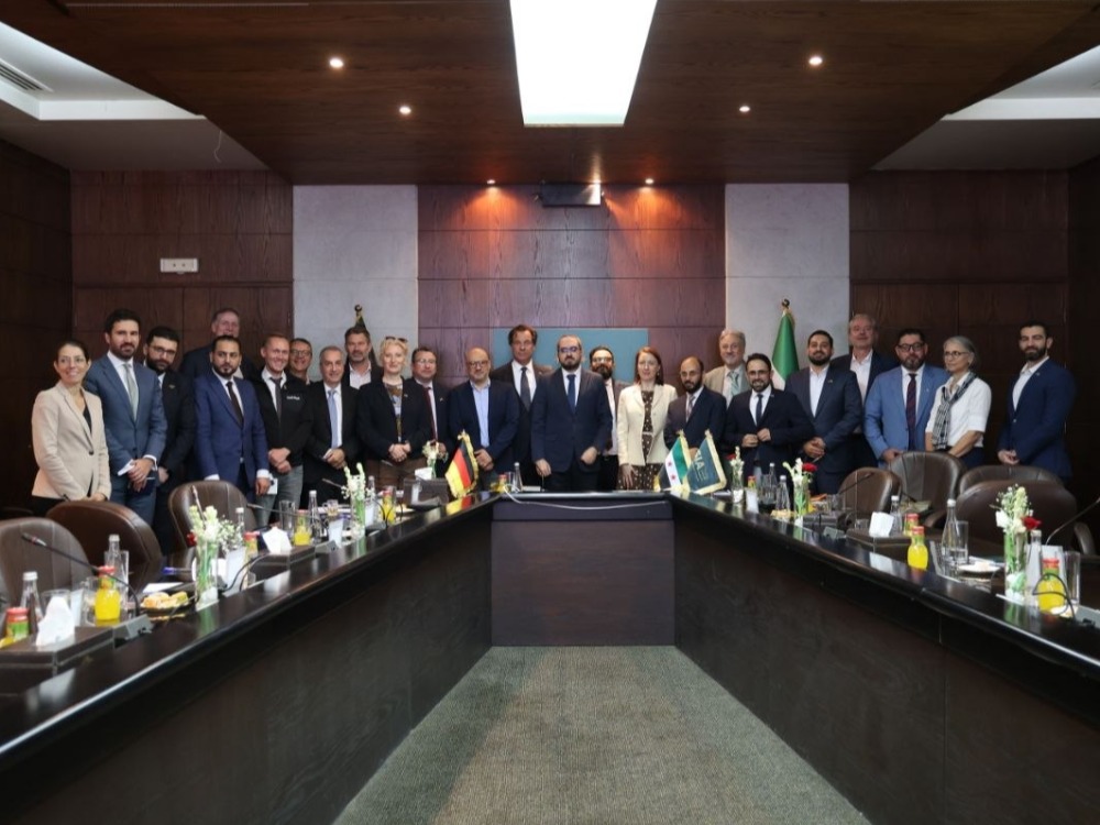 هيئة الاستثمار السورية تبحث مع وفد اقتصادي ألماني فرص الاستثمار والتعاون