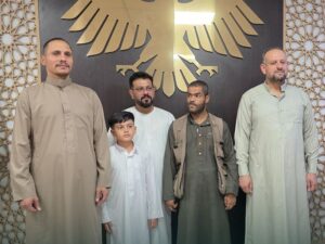 عقب تعرضه لحملة تنمر.. منطقة رأس العين تكرم الشاب وسيم الحمام