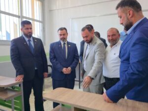 ضمن حملة "الوفاء لإدلب".. وزير التربية ومحافظ إدلب يفتتحان مدرستين في ريف إدلب