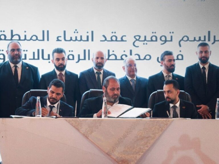 الرقة.. منطقة صناعية جديدة لتعزيز الاستثمار