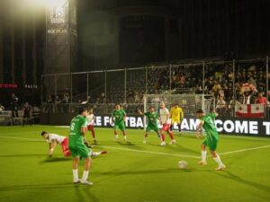 منتخب سوريا يفوز على جورجيا برباعية نظيفة في بطولة كأس العالم لكرة القدم للملاعب السداسية