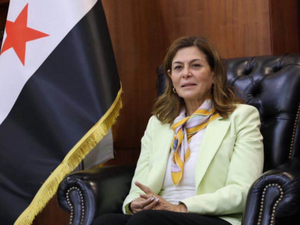 وزيرة الشؤون الاجتماعية والعمل السورية، هند قبوات