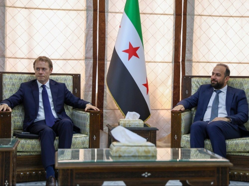 French delegation in Damascus