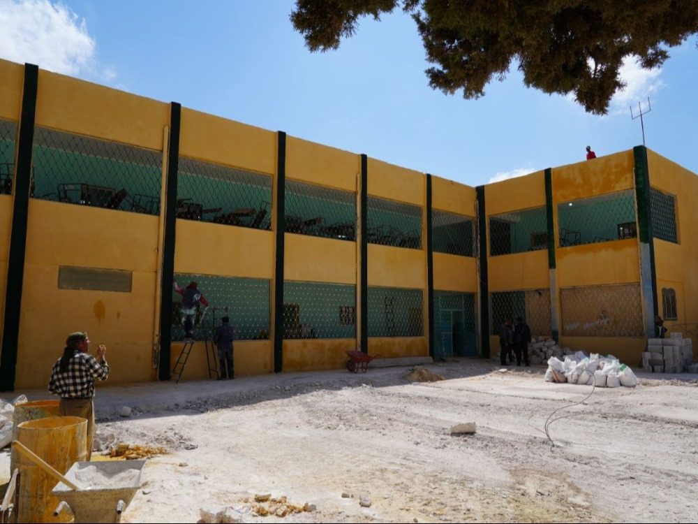 Restoring schools in Aleppo and Idlib