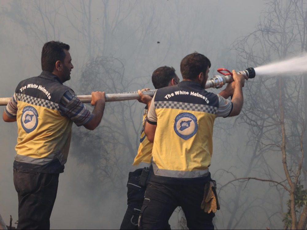 the white helmets