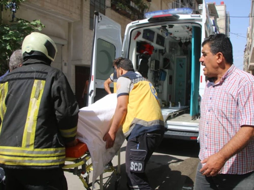 وفاة امرأة اختناقاً بسبب تسرب الغاز واشتعال منزلها في حمص