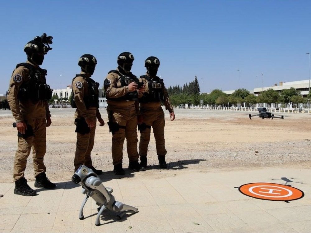 وزارة الداخلية تؤمن معرض دمشق باستخدام روبوتات وطائرات استطلاع حديثة