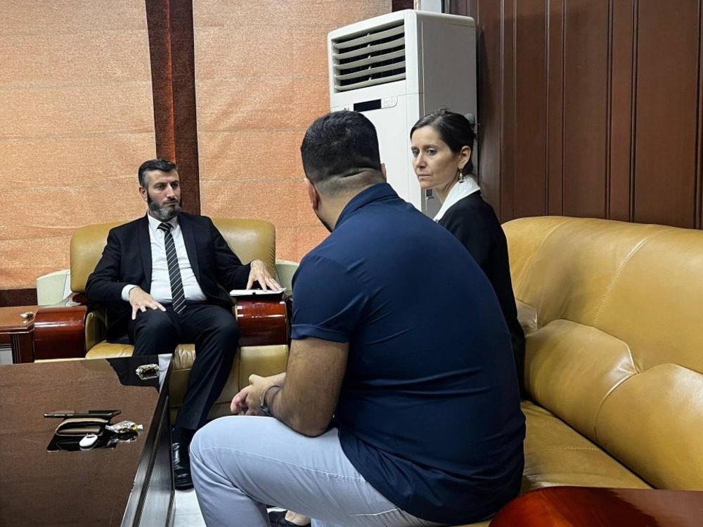 وزارة الطاقة تبحث مع وفد دنماركي آليات إعادة تأهيل البنية التحتية المائية