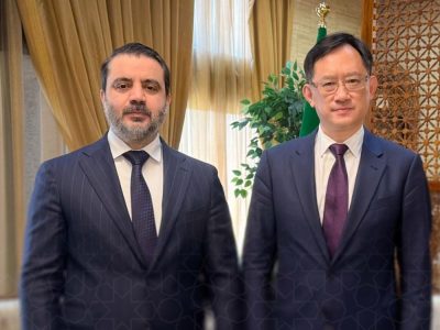 الشيباني يبحث مع السفير الصيني
