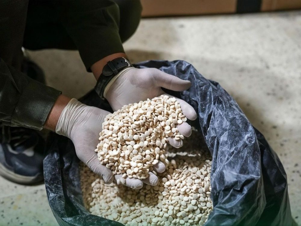 Captagon (2) الجمارك تحبط تهريب 200 ألف حبة كبتاغون في معبر جديدة يابوس