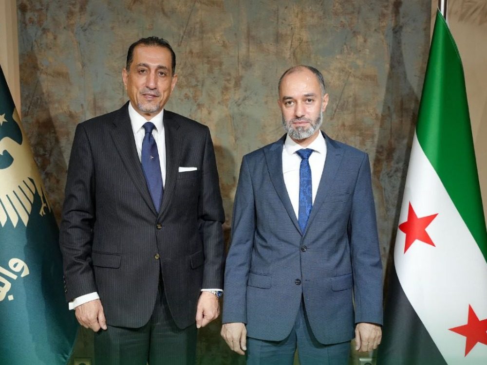 Chairman of the General Authority for Land and Sea Ports رئيس هيئة المنافذ يبحث مع السفير الأردني عمل المعابر وحركة المسافرين