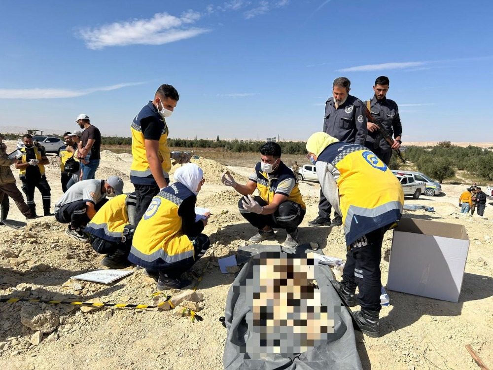 Civil Defense finds human remains