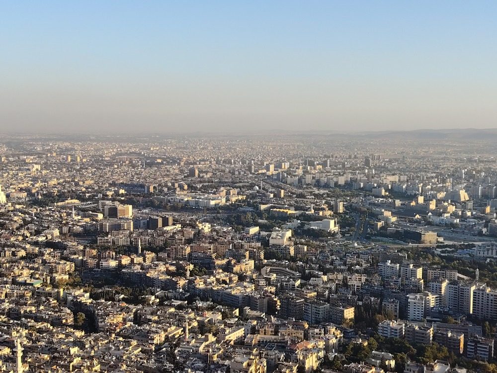 Damascus Governorate محافظة دمشق تواصل أعمال تخطيط الطرق
