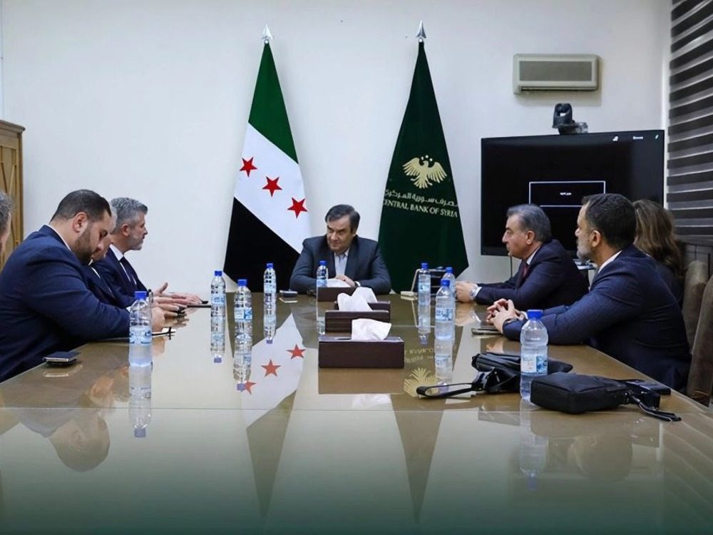 مصرف سوريا المركزي يبحث مع مجلس الأعمال السوري الأمريكي تعزيز العلاقات المصرفية