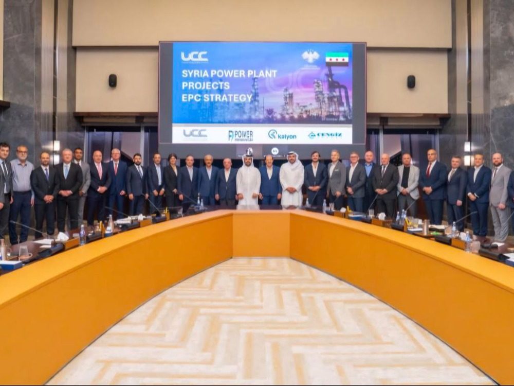 UCC القابضة تعقد اجتماعاً في الدوحة لمتابعة المشاريع الاستراتيجية في سوريا