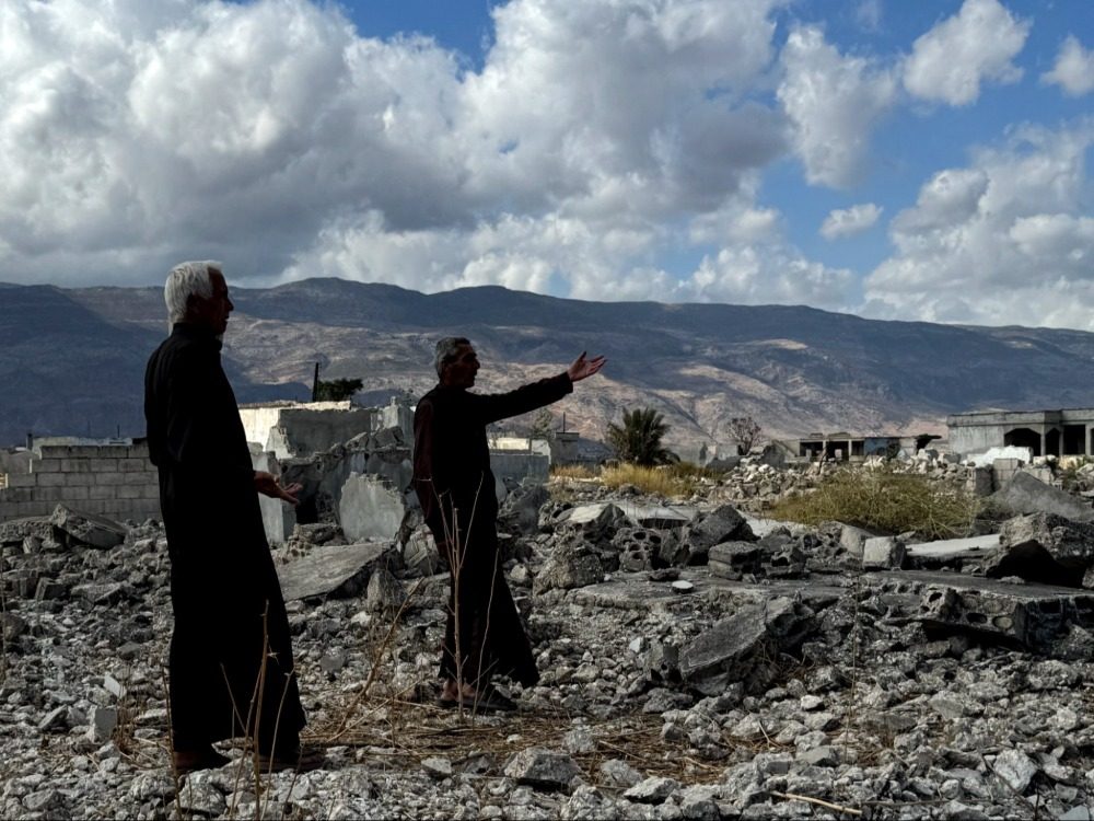 Khirbet al-Naqous village, west of Hama بعد سنوات من التهجير القسري.. عودة 30 عائلة إلى قرية خربة الناقوس غرب حماة