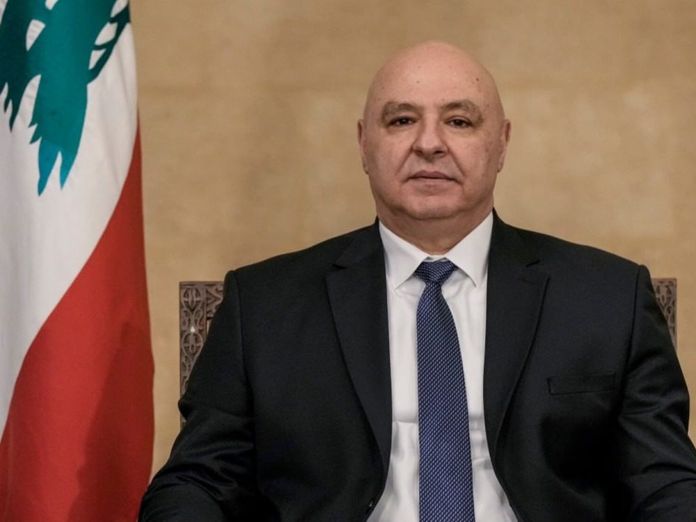 الرئيس اللبناني يؤكد دعم بلاده وحدة سوريا واستقرارها