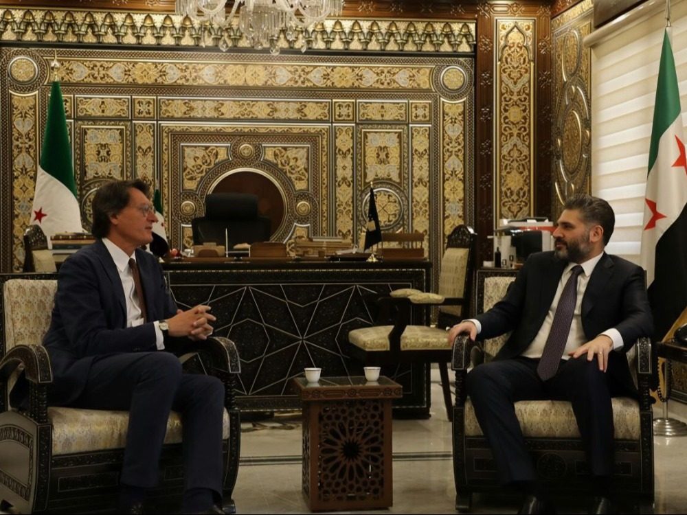 Minister of Culture Mohammed Yassin Al-Saleh وزير الثقافة يبحث مع مدير مكتب اليونسكو الإقليمي تعزيز التعاون في حماية التراث