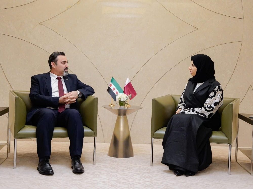 وزير التربية والتعليم يثمن دعم قطر للعملية التعليمية في سوريا