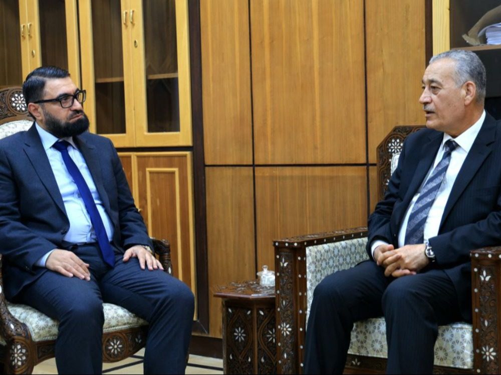 Minister of Justice وزير العدل يبحث تطوير نموذج سوري للعدالة الانتقالية