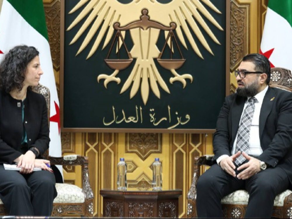 وزير العدل يبحث مع بعثة الاتحاد الأوروبي سبل تعزيز التعاون